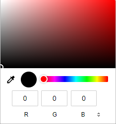 Tạo bảng chọn màu color picker trong HTML