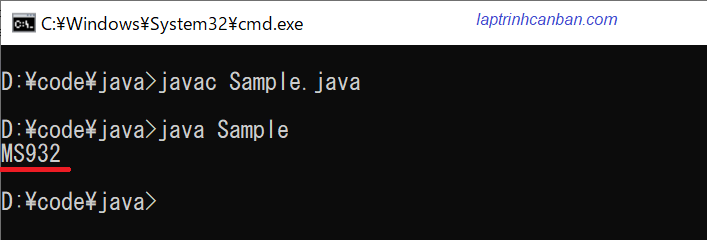 Kiểm tra encode mặc định trong Java