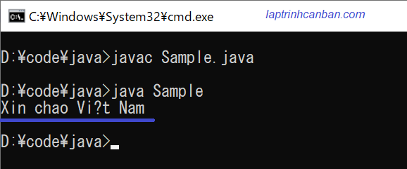 encode mặc định trong Java