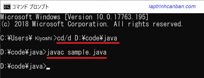 Biên dịch chương trình Java với AdoptOpenJDK