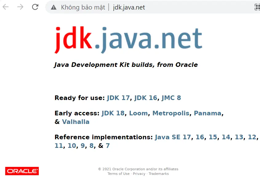 cài đặt Java bằng OpenJDK