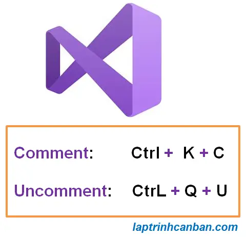 Phím tắt comment trong Visual Studio